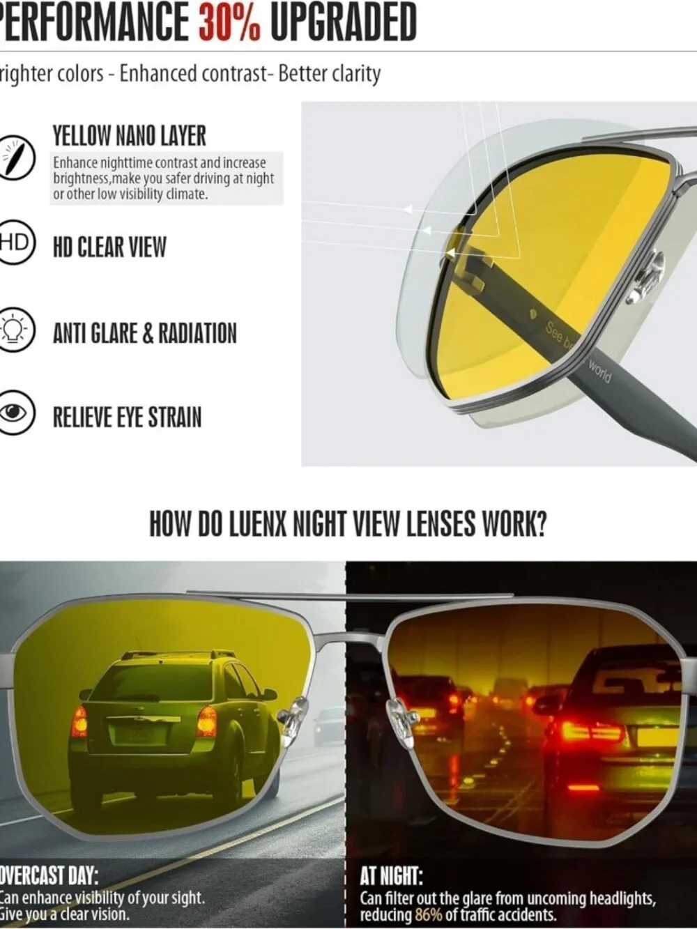 Stylish Polarized Aviator Sunglasses for Men | UV400 Protection & Accessories
